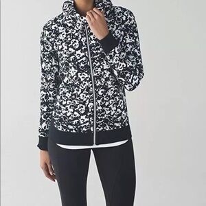 Lululemon Scuba III hoodie FLSK/BLK-SZ 10